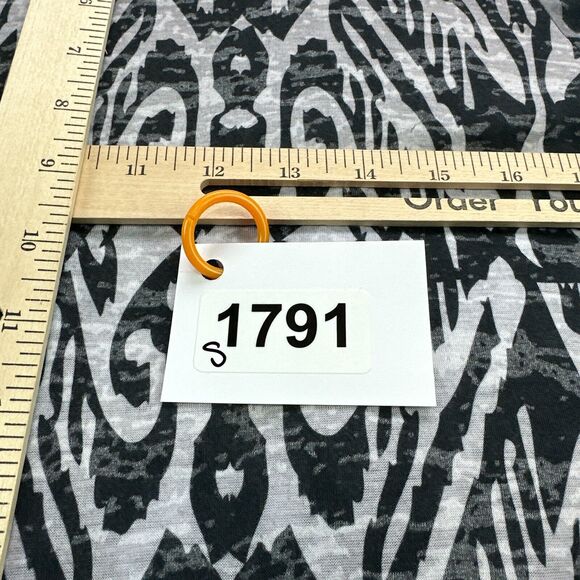 Soma Cardigan Womens Medium Waterfall Front‎ Black Grey Luxuriously Soft Boho - Picture 8 of 8